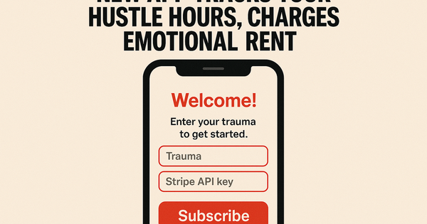New App Tracks Hustle Hours, Charges Emotional Rent