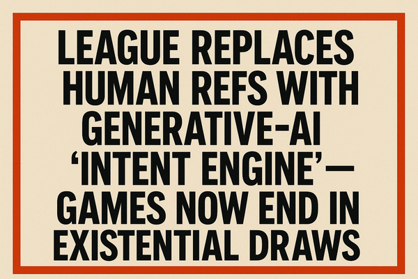 League Replaces Human Refs With AI 'Intent Engine'