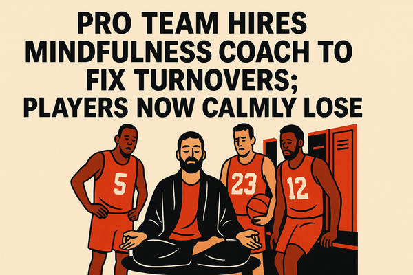 Pro Team Hires Mindfulness Coach — Players Now Calmly Lose