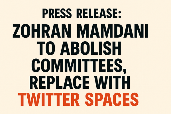 Mamdani Abolishes Committees, Moves To Twitter Spaces